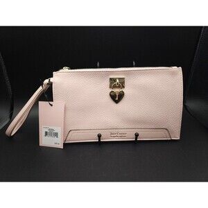 Juicy Couture Pink Under Lock & Key Macaroon Wristlet